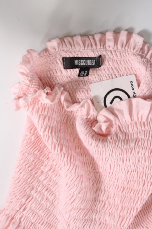 Γυναικείο αμάνικο μπλουζάκι Missguided, Μέγεθος L, Χρώμα Ρόζ , Τιμή 4,54 €
