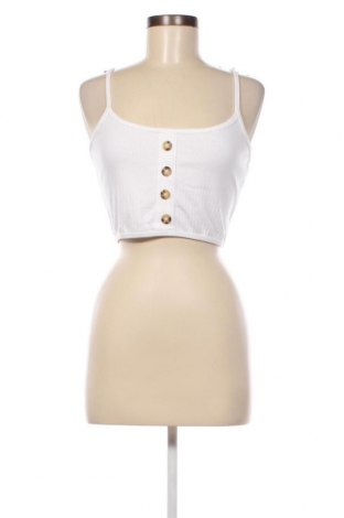 Γυναικείο αμάνικο μπλουζάκι Missguided, Μέγεθος XL, Χρώμα Λευκό, Τιμή 10,82 €
