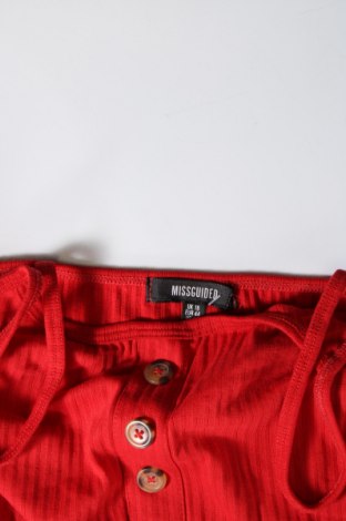 Γυναικείο αμάνικο μπλουζάκι Missguided, Μέγεθος XL, Χρώμα Κόκκινο, Τιμή 4,54 €