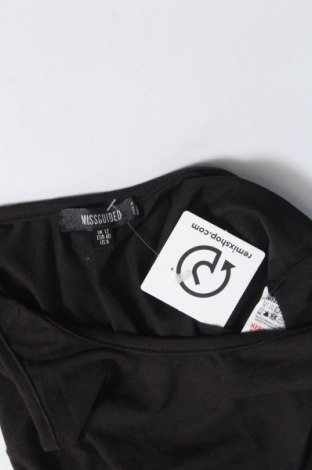 Γυναικείο αμάνικο μπλουζάκι Missguided, Μέγεθος M, Χρώμα Μαύρο, Τιμή 4,44 €