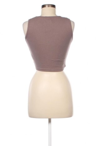 Γυναικείο αμάνικο μπλουζάκι Missguided, Μέγεθος L, Χρώμα Καφέ, Τιμή 4,54 €