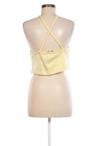 Γυναικείο αμάνικο μπλουζάκι Missguided, Μέγεθος XL, Χρώμα Κίτρινο, Τιμή 4,00 €