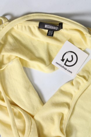 Tricou de damă Missguided, Mărime XL, Culoare Galben, Preț 17,96 Lei
