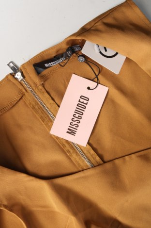 Γυναικείο αμάνικο μπλουζάκι Missguided, Μέγεθος XL, Χρώμα Καφέ, Τιμή 3,68 €