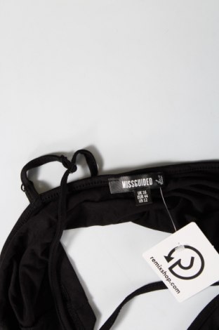 Γυναικείο αμάνικο μπλουζάκι Missguided, Μέγεθος XL, Χρώμα Μαύρο, Τιμή 4,00 €