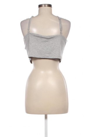 Γυναικείο αμάνικο μπλουζάκι Missguided, Μέγεθος XL, Χρώμα Γκρί, Τιμή 3,68 €