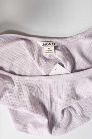 Γυναικείο αμάνικο μπλουζάκι Monki, Μέγεθος M, Χρώμα Βιολετί, Τιμή 4,41 €