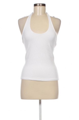 Γυναικείο αμάνικο μπλουζάκι Monki, Μέγεθος M, Χρώμα Λευκό, Τιμή 9,79 €