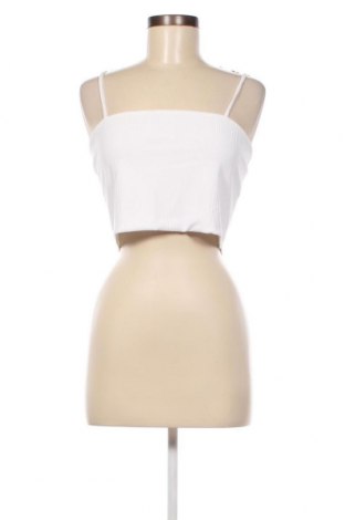 Γυναικείο αμάνικο μπλουζάκι Monki, Μέγεθος L, Χρώμα Λευκό, Τιμή 3,43 €