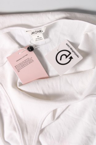 Tricou de damă Monki, Mărime M, Culoare Alb, Preț 62,50 Lei