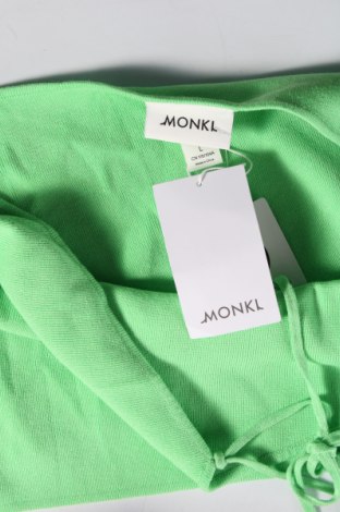 Γυναικείο αμάνικο μπλουζάκι Monki, Μέγεθος L, Χρώμα Πράσινο, Τιμή 2,84 €