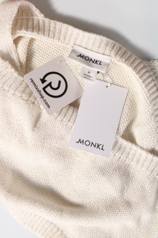 Γυναικείο αμάνικο μπλουζάκι Monki, Μέγεθος M, Χρώμα Λευκό, Τιμή 3,82 €
