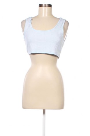 Γυναικείο αμάνικο μπλουζάκι Monki, Μέγεθος XL, Χρώμα Μπλέ, Τιμή 3,82 €