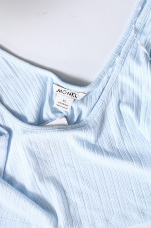 Γυναικείο αμάνικο μπλουζάκι Monki, Μέγεθος XL, Χρώμα Μπλέ, Τιμή 3,82 €