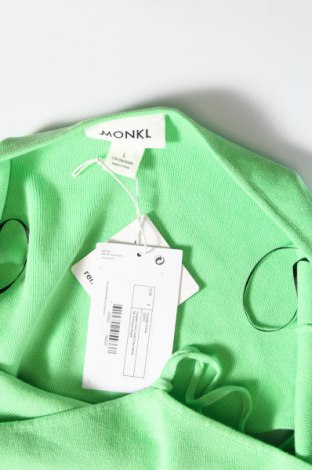 Damska koszulka na ramiączkach Monki, Rozmiar L, Kolor Zielony, Cena 21,78 zł