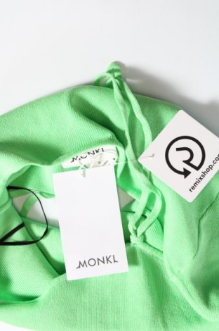 Γυναικείο αμάνικο μπλουζάκι Monki, Μέγεθος S, Χρώμα Πράσινο, Τιμή 4,50 €
