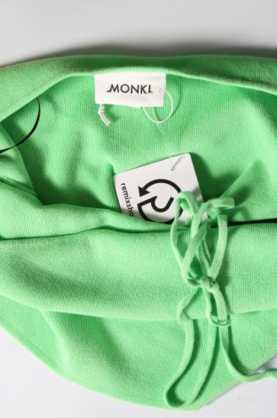 Damska koszulka na ramiączkach Monki, Rozmiar L, Kolor Zielony, Cena 33,93 zł