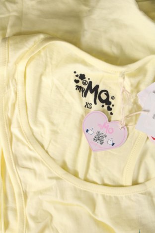Γυναικείο αμάνικο μπλουζάκι MyMO, Μέγεθος XS, Χρώμα Κίτρινο, Τιμή 6,58 €