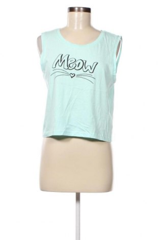 Γυναικείο αμάνικο μπλουζάκι MyMO, Μέγεθος L, Χρώμα Μπλέ, Τιμή 6,28 €