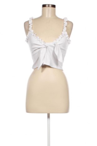 Γυναικείο αμάνικο μπλουζάκι NA-KD, Μέγεθος M, Χρώμα Λευκό, Τιμή 3,44 €