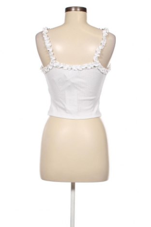 Γυναικείο αμάνικο μπλουζάκι NA-KD, Μέγεθος S, Χρώμα Λευκό, Τιμή 3,74 €