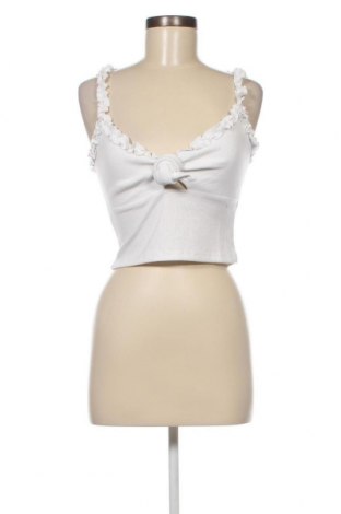 Γυναικείο αμάνικο μπλουζάκι NA-KD, Μέγεθος S, Χρώμα Λευκό, Τιμή 4,49 €