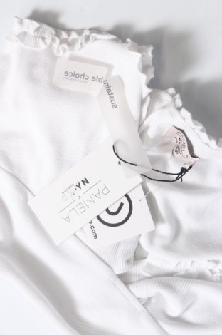 Γυναικείο αμάνικο μπλουζάκι NA-KD, Μέγεθος XL, Χρώμα Λευκό, Τιμή 4,49 €