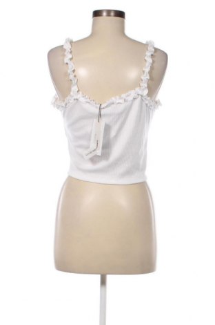 Γυναικείο αμάνικο μπλουζάκι NA-KD, Μέγεθος XL, Χρώμα Λευκό, Τιμή 3,74 €