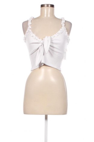 Γυναικείο αμάνικο μπλουζάκι NA-KD, Μέγεθος M, Χρώμα Λευκό, Τιμή 3,89 €