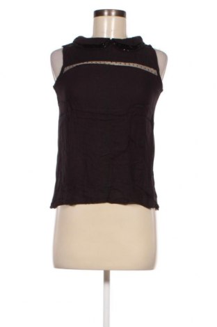 Γυναικείο αμάνικο μπλουζάκι Naf Naf, Μέγεθος S, Χρώμα Μαύρο, Τιμή 6,14 €