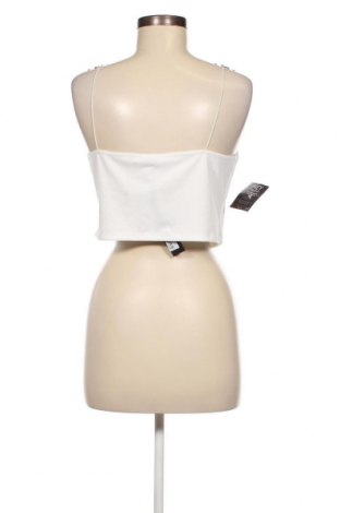 Γυναικείο αμάνικο μπλουζάκι Nly Trend, Μέγεθος XL, Χρώμα Λευκό, Τιμή 4,33 €