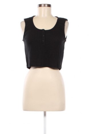 Γυναικείο αμάνικο μπλουζάκι Pieces, Μέγεθος XL, Χρώμα Μαύρο, Τιμή 3,90 €