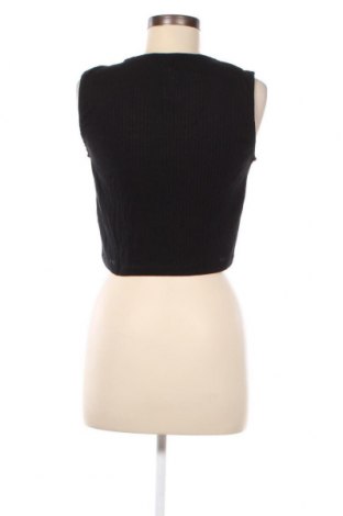 Γυναικείο αμάνικο μπλουζάκι Pieces, Μέγεθος XL, Χρώμα Μαύρο, Τιμή 4,18 €