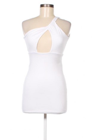 Γυναικείο αμάνικο μπλουζάκι Pull&Bear, Μέγεθος L, Χρώμα Λευκό, Τιμή 4,11 €