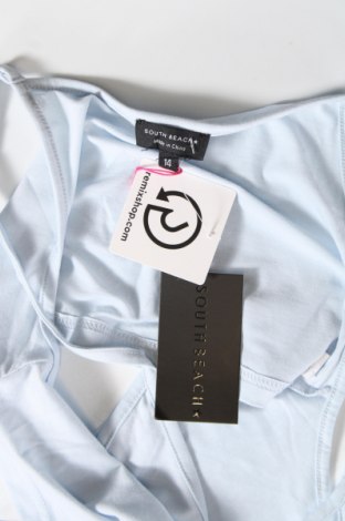 Γυναικείο αμάνικο μπλουζάκι South Beach, Μέγεθος L, Χρώμα Μπλέ, Τιμή 4,04 €