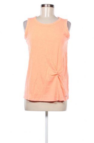 Γυναικείο αμάνικο μπλουζάκι Tom Tailor, Μέγεθος S, Χρώμα Πορτοκαλί, Τιμή 3,89 €