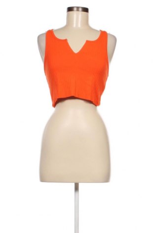 Γυναικείο αμάνικο μπλουζάκι Topshop, Μέγεθος S, Χρώμα Πορτοκαλί, Τιμή 4,34 €