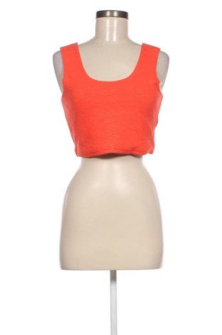 Γυναικείο αμάνικο μπλουζάκι Weekday, Μέγεθος L, Χρώμα Πορτοκαλί, Τιμή 4,00 €