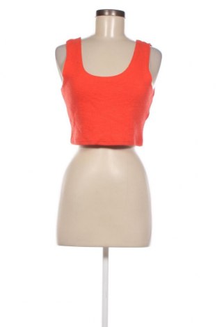 Γυναικείο αμάνικο μπλουζάκι Weekday, Μέγεθος L, Χρώμα Πορτοκαλί, Τιμή 3,79 €