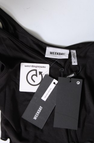 Γυναικείο αμάνικο μπλουζάκι Weekday, Μέγεθος S, Χρώμα Μαύρο, Τιμή 3,79 €