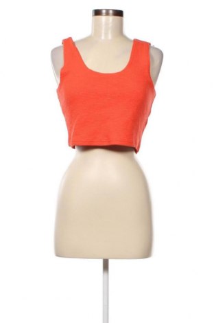 Γυναικείο αμάνικο μπλουζάκι Weekday, Μέγεθος L, Χρώμα Πορτοκαλί, Τιμή 8,44 €