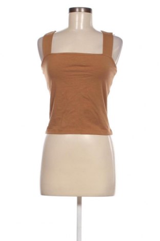 Γυναικείο αμάνικο μπλουζάκι Zign, Μέγεθος M, Χρώμα Καφέ, Τιμή 6,88 €