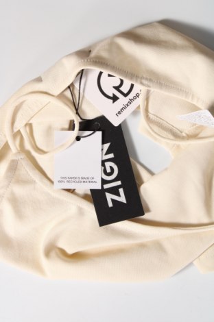 Tricou de damă Zign, Mărime M, Culoare Ecru, Preț 19,08 Lei