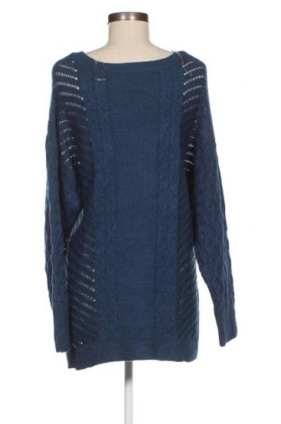Дамски пуловер Ashley Stewart, Размер L, Цвят Син, Цена 5,22 лв.