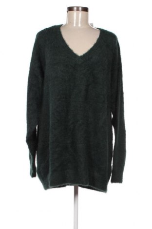 Дамски пуловер Bershka, Размер L, Цвят Зелен, Цена 4,93 лв.