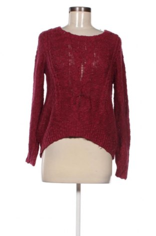 Дамски пуловер Charlotte Russe, Размер M, Цвят Червен, Цена 14,50 лв.