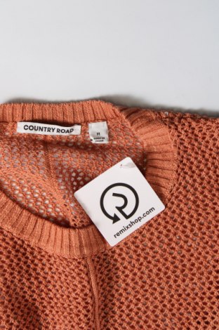 Damenpullover Country Road, Größe M, Farbe Orange, Preis 30,62 €