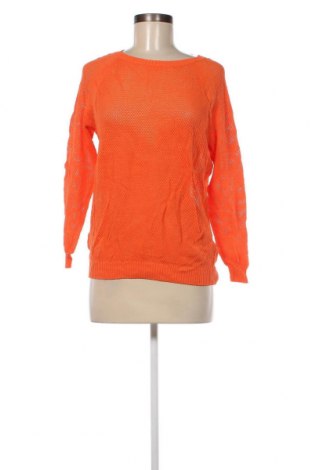 Дамски пуловер Delmod, Размер S, Цвят Оранжев, Цена 3,19 лв.