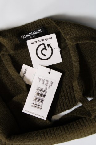 Dámsky pulóver Fashion Union, Veľkosť S, Farba Zelená, Cena  4,49 €
