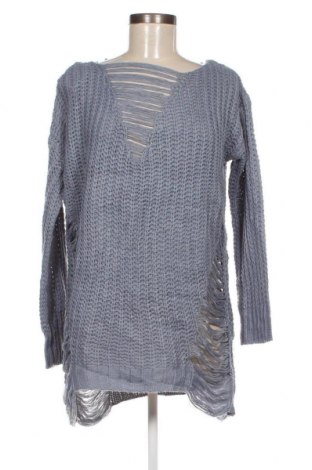 Γυναικείο πουλόβερ Fashion nova, Μέγεθος M, Χρώμα Μπλέ, Τιμή 17,07 €